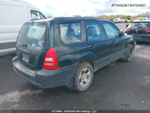 JF1SG63615H734457 — 2005 Subaru Forester, фото 4 с аукциона IAAI 20.10.2026, Передняя часть