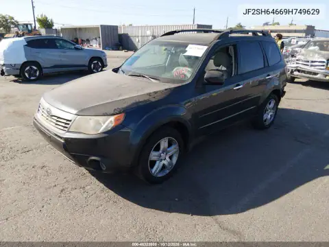 2009 Subaru Forester 2.5X Limited VIN JF2SH64669H749629 фото 3