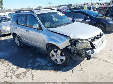 JF2SH63609H756223 — 2009 Subaru Forester, Неизвестные повреждения, фото до ремонта