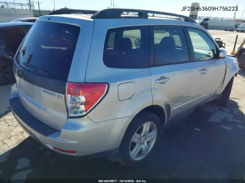 JF2SH63609H756223 — 2009 Subaru Forester, фото 4 с аукциона IAAI, Не указано