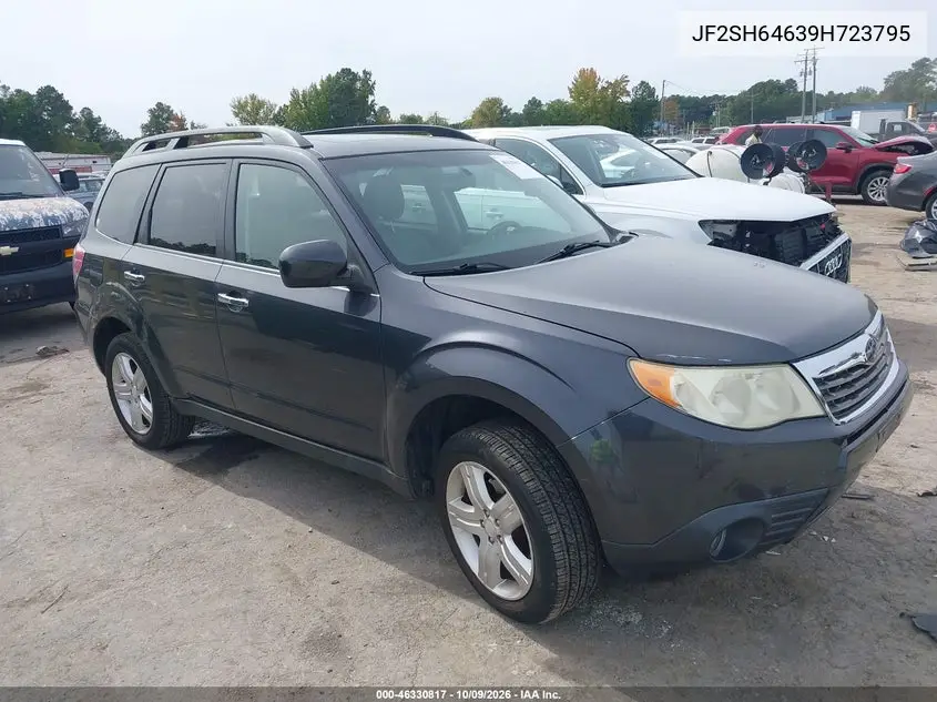 2009 Subaru Forester 2.5X Limited VIN JF2SH64639H723795 фото 2