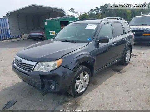 2009 Subaru Forester 2.5X Limited VIN JF2SH64639H723795 фото 3