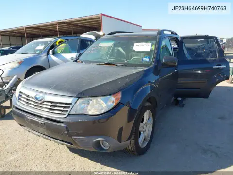 2009 Subaru Forester 2.5X Limited VIN JF2SH64699H740763 фото 3