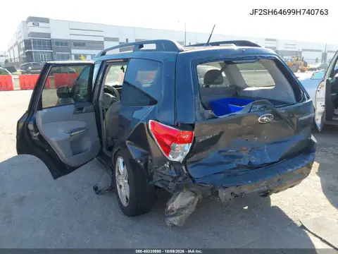 2009 Subaru Forester 2.5X Limited VIN JF2SH64699H740763 фото 4