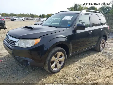 2010 Subaru Forester 2.5Xt Premium VIN JF2SH6EC2AH792650 фото 3