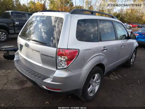 2010 Subaru Forester 2.5X Limited VIN JF2SH6DC9AH787849 фото 5