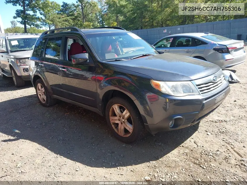2010 Subaru Forester 2.5X Premium VIN JF2SH6CC7AH755306 фото 2
