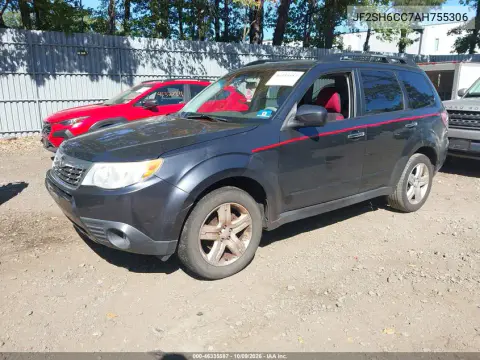 2010 Subaru Forester 2.5X Premium VIN JF2SH6CC7AH755306 фото 3