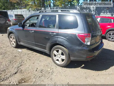 2010 Subaru Forester 2.5X Premium VIN JF2SH6CC7AH755306 фото 4