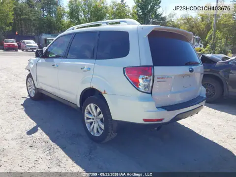 2012 Subaru Forester VIN JF2SHCDC1CH403676 фото 3