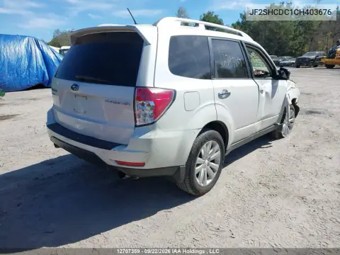 2012 Subaru Forester VIN JF2SHCDC1CH403676 фото 4