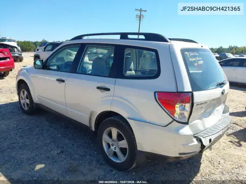 2012 Subaru Forester 2.5X VIN JF2SHABC9CH421365 фото 4