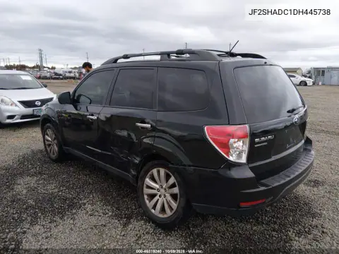 2013 Subaru Forester 2.5X Premium VIN JF2SHADC1DH445738 фото 4