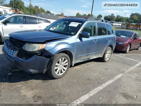 JF2SHADC0DH444354 — 2013 Subaru Forester, фото 3 с аукциона IAAI, Передняя часть
