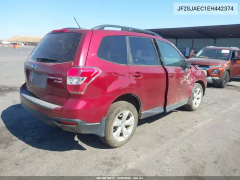 2014 Subaru Forester 2.5I Premium VIN JF2SJAEC1EH442374 фото 4