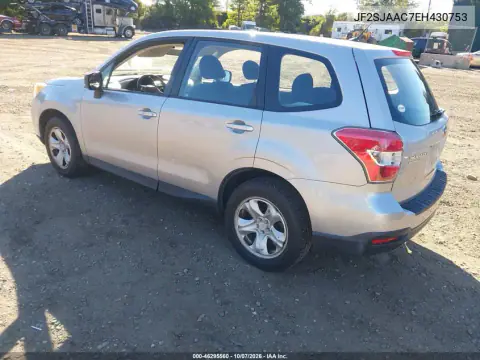 2014 Subaru Forester 2.5I VIN JF2SJAAC7EH430753 фото 4