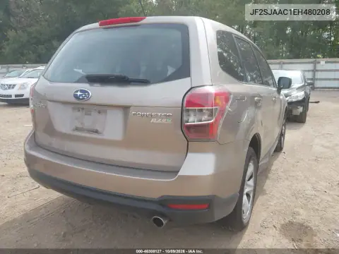2014 Subaru Forester 2.5I VIN JF2SJAAC1EH480208 фото 5