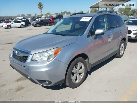 2014 Subaru Forester 2.5I Touring VIN JF2SJAMC0EH509760 фото 3