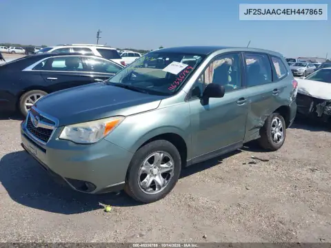 JF2SJAAC4EH447865 — 2014 Subaru Forester, фото 3 с аукциона IAAI, Левый бок