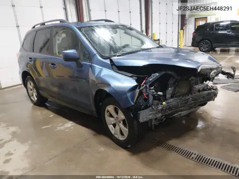 JF2SJAEC5EH448291 — 2014 Subaru Forester, Передняя часть, фото до ремонта