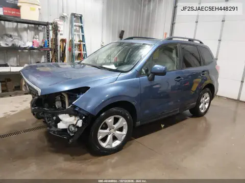 2014 Subaru Forester 2.5I Premium VIN JF2SJAEC5EH448291 фото 2