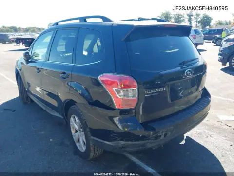 2015 Subaru Forester 2.5I Limited VIN JF2SJAKC5FH840595 фото 4