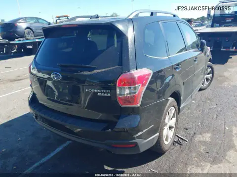 2015 Subaru Forester 2.5I Limited VIN JF2SJAKC5FH840595 фото 5