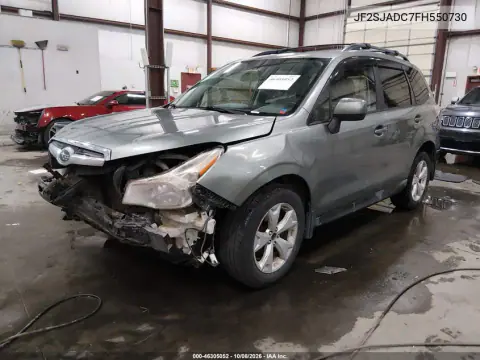 2015 Subaru Forester 2.5I Premium VIN JF2SJADC7FH550730 фото 3