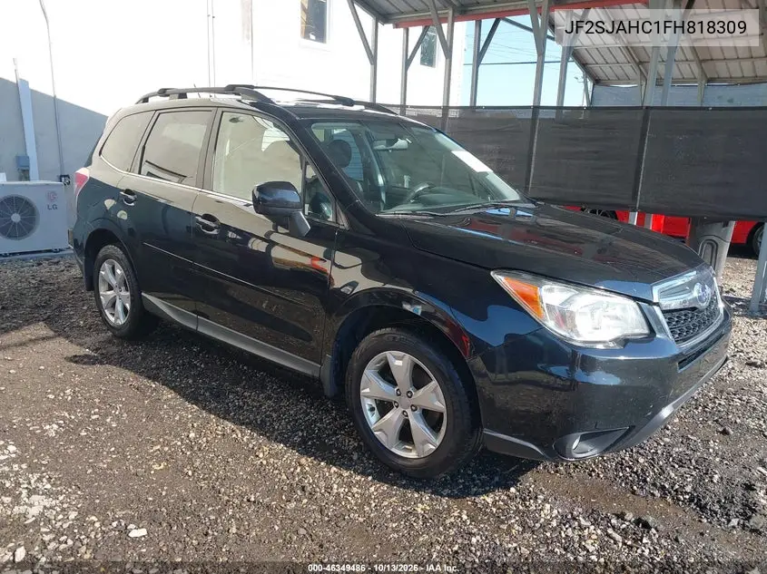 JF2SJAHC1FH818309 — 2015 Subaru Forester, фото 2 с аукциона IAAI, Подтопление