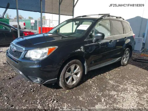 JF2SJAHC1FH818309 — 2015 Subaru Forester, фото 3 с аукциона IAAI, Подтопление