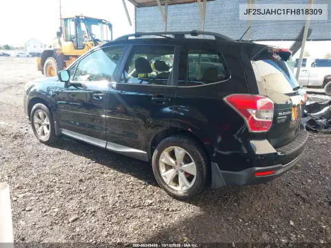 JF2SJAHC1FH818309 — 2015 Subaru Forester, фото 4 с аукциона IAAI, Подтопление
