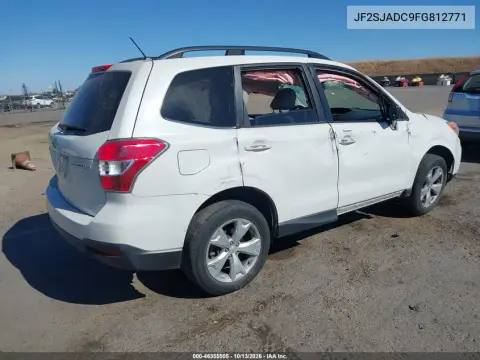2015 Subaru Forester 2.5I Premium VIN JF2SJADC9FG812771 фото 4