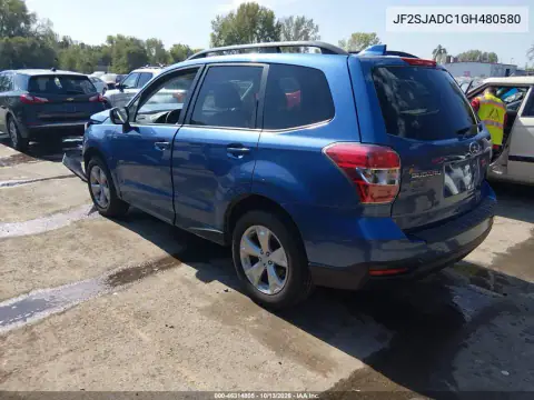 JF2SJADC1GH480580 — 2016 Subaru Forester, фото 4 с аукциона IAAI, Передняя часть