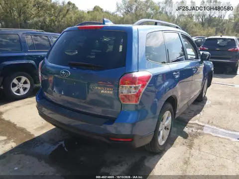 JF2SJADC1GH480580 — 2016 Subaru Forester, фото 5 с аукциона IAAI, Передняя часть
