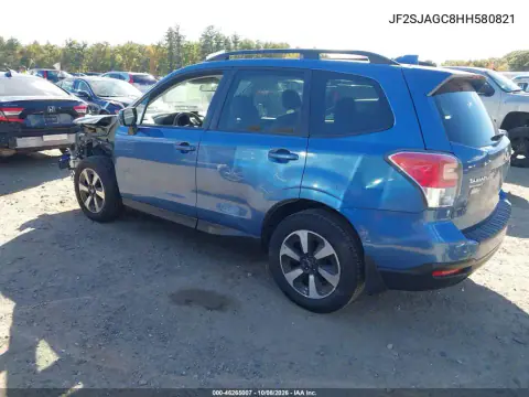 2017 Subaru Forester 2.5I Premium VIN JF2SJAGC8HH580821 фото 4
