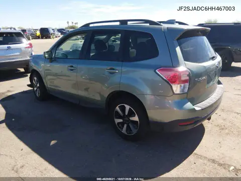 2017 Subaru Forester 2.5I Premium VIN JF2SJADC6HH467003 фото 4