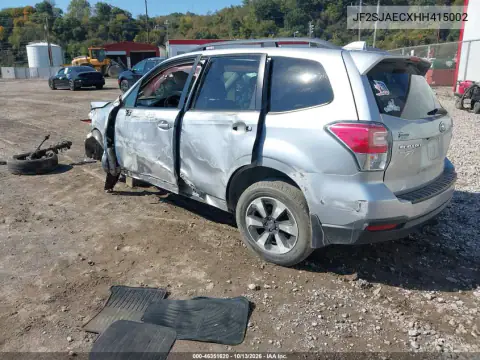 JF2SJAECXHH415002 — 2017 Subaru Forester, фото 3 с аукциона IAAI, Боковая часть