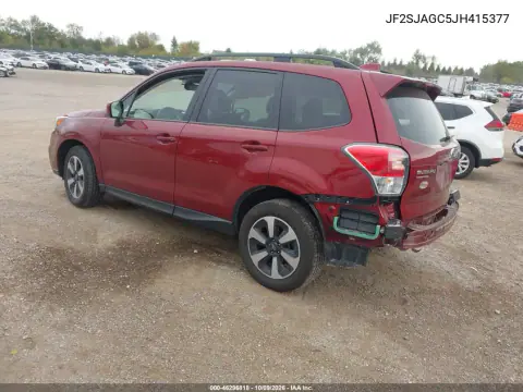 2018 Subaru Forester 2.5I Premium VIN JF2SJAGC5JH415377 фото 4