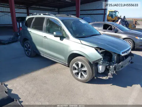 2018 Subaru Forester 2.5I Premium VIN JF2SJAEC2JH555633 фото 2