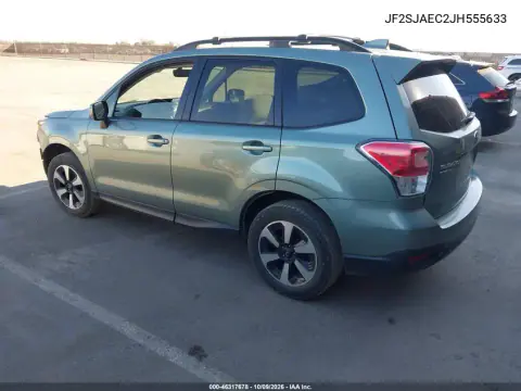 2018 Subaru Forester 2.5I Premium VIN JF2SJAEC2JH555633 фото 4