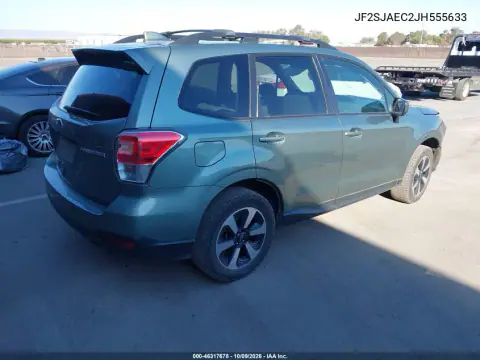 2018 Subaru Forester 2.5I Premium VIN JF2SJAEC2JH555633 фото 5