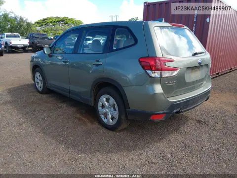 2019 Subaru Forester VIN JF2SKAAC5KH489907 фото 4
