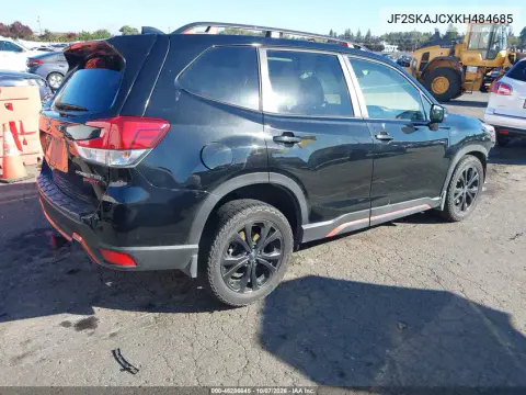 2019 Subaru Forester Sport VIN JF2SKAJCXKH484685 фото 5