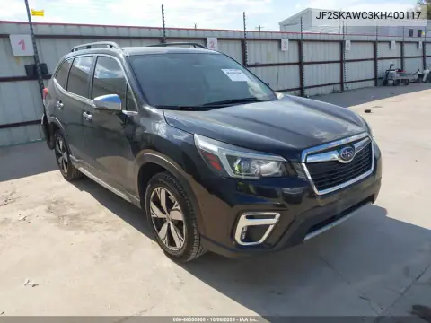 JF2SKAWC3KH400117 — 2019 Subaru Forester, Справа сзади, фото до ремонта