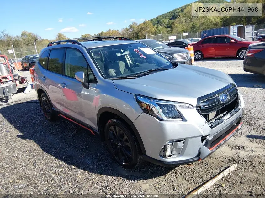 2023 Subaru Forester Sport VIN JF2SKAJC6PH441968 фото 2