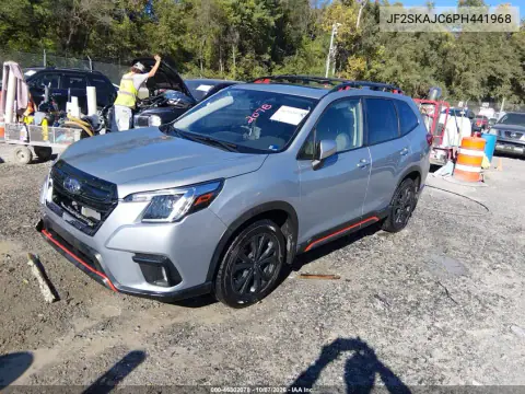 2023 Subaru Forester Sport VIN JF2SKAJC6PH441968 фото 3