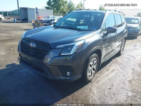 2024 Subaru Forester Premium VIN JF2SKADC0RH467691 фото 3