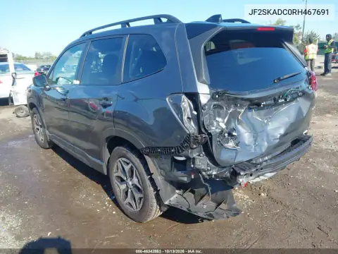 2024 Subaru Forester Premium VIN JF2SKADC0RH467691 фото 4
