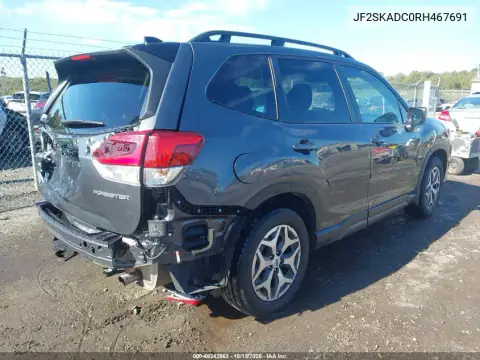 2024 Subaru Forester Premium VIN JF2SKADC0RH467691 фото 5