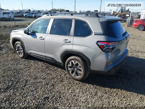 2025 Subaru Forester Premium VIN JF2SLDBC1SH560839 фото 4